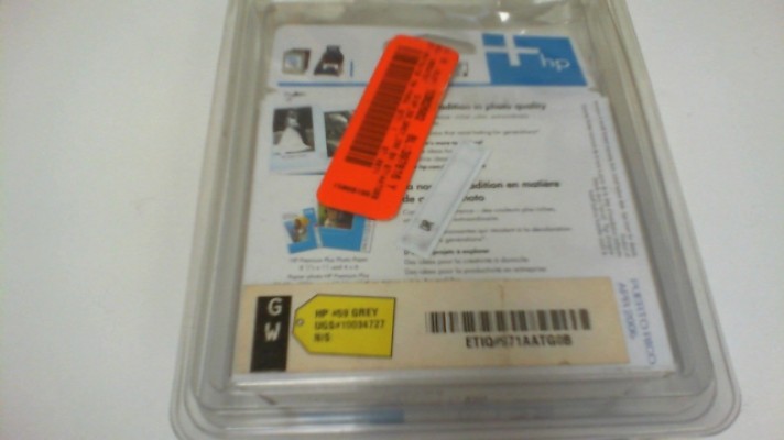 Genuine HP 59 photo gray cartridge ink (3 piece)